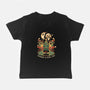 Summoning The Holiday Spirit Frogs-Baby-Basic-Tee-eduely