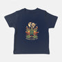 Summoning The Holiday Spirit Frogs-Baby-Basic-Tee-eduely