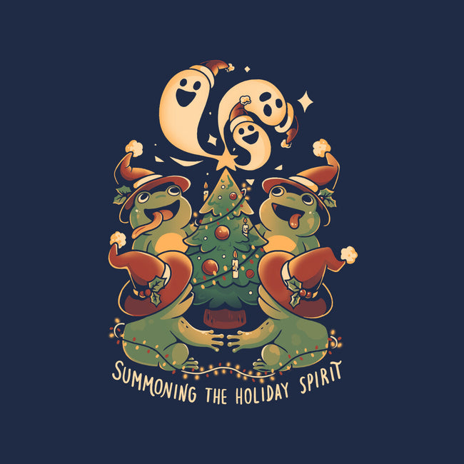Summoning The Holiday Spirit Frogs-Mens-Long Sleeved-Tee-eduely
