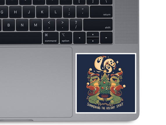 Summoning The Holiday Spirit Frogs