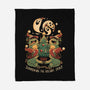 Summoning The Holiday Spirit Frogs-None-Fleece-Blanket-eduely