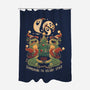 Summoning The Holiday Spirit Frogs-None-Polyester-Shower Curtain-eduely
