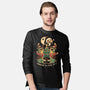 Summoning The Holiday Spirit Frogs-Mens-Long Sleeved-Tee-eduely