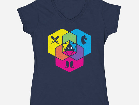 RPG CMYK Dice Venn Diagram