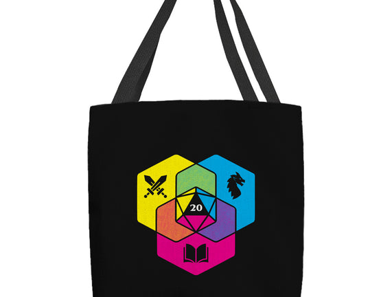 RPG CMYK Dice Venn Diagram