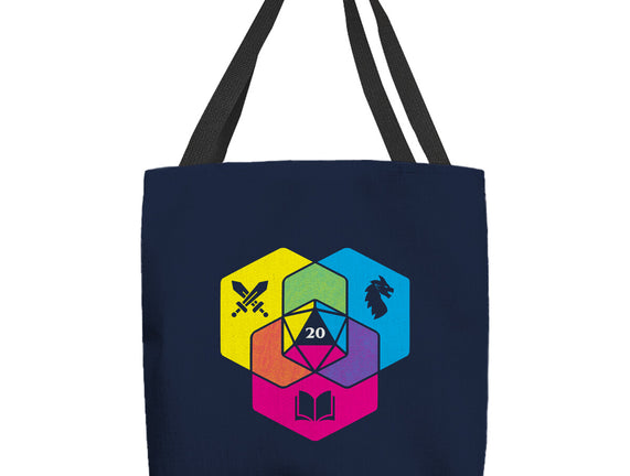 RPG CMYK Dice Venn Diagram