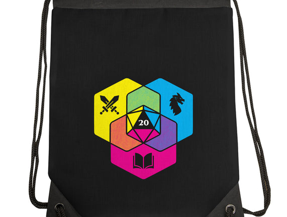 RPG CMYK Dice Venn Diagram