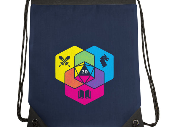 RPG CMYK Dice Venn Diagram