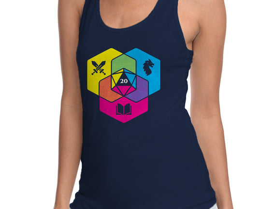 RPG CMYK Dice Venn Diagram