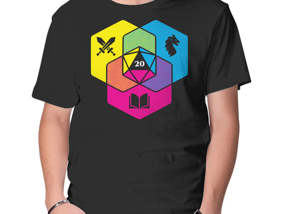 RPG CMYK Dice Venn Diagram