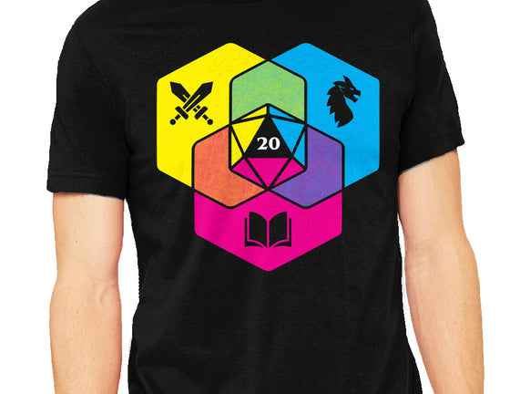 RPG CMYK Dice Venn Diagram