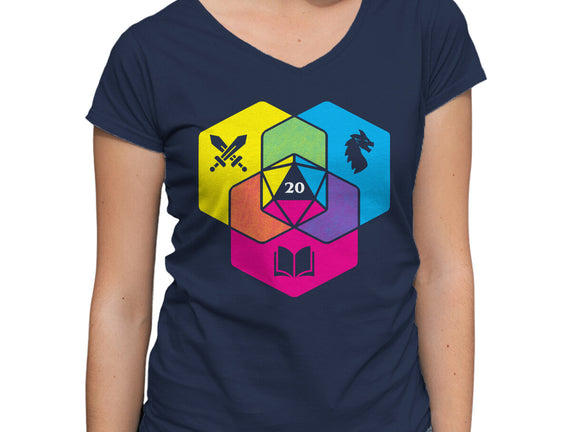 RPG CMYK Dice Venn Diagram