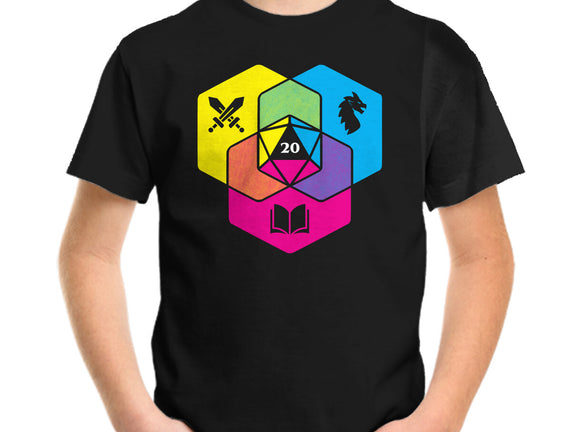 RPG CMYK Dice Venn Diagram