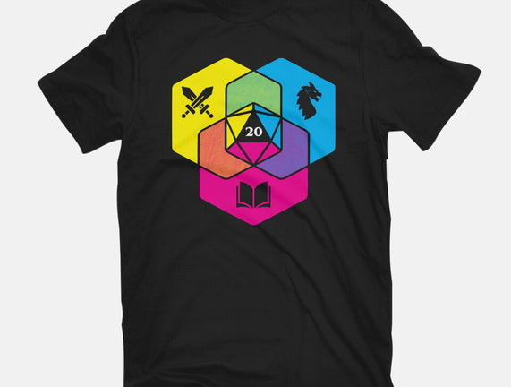 RPG CMYK Dice Venn Diagram