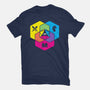 RPG CMYK Dice Venn Diagram-Unisex-Basic-Tee-Studio Mootant