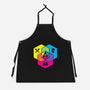 RPG CMYK Dice Venn Diagram-Unisex-Kitchen-Apron-Studio Mootant