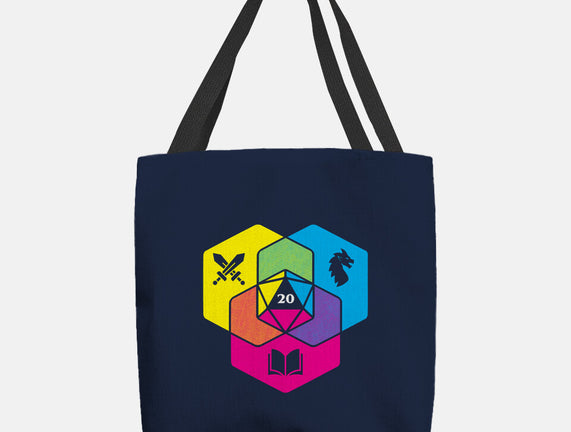 RPG CMYK Dice Venn Diagram
