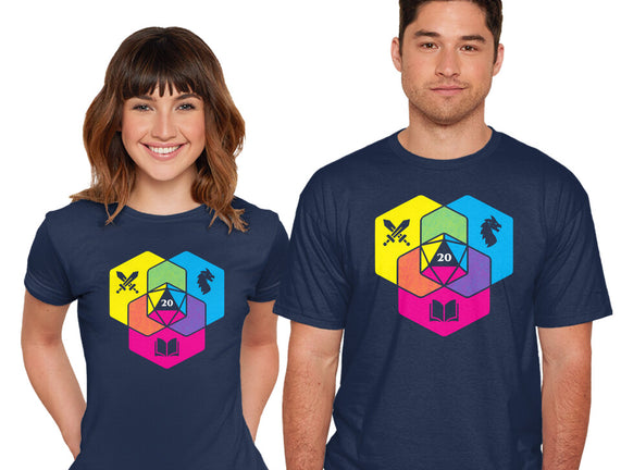 RPG CMYK Dice Venn Diagram