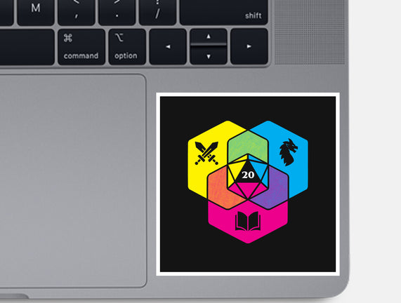 RPG CMYK Dice Venn Diagram