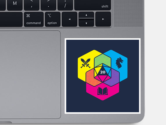 RPG CMYK Dice Venn Diagram