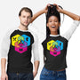RPG CMYK Dice Venn Diagram-Unisex-Baseball-Tee-Studio Mootant