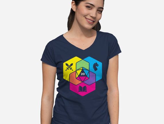 RPG CMYK Dice Venn Diagram