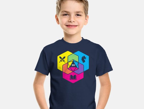 RPG CMYK Dice Venn Diagram