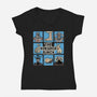 The Nonsense Bunch-Womens-V-Neck-Tee-erion_designs