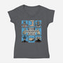 The Nonsense Bunch-Womens-V-Neck-Tee-erion_designs