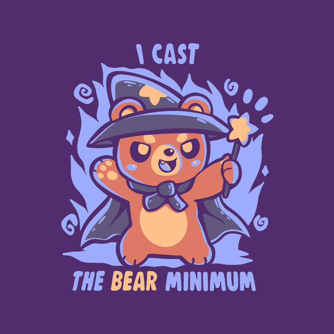 I Cast The BEAR Minimum-Womens-Basic-Tee-TechraNova