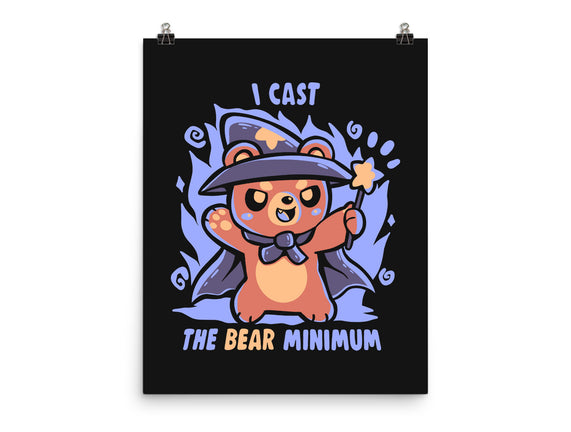 I Cast The BEAR Minimum