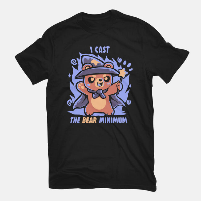 I Cast The BEAR Minimum-Womens-Basic-Tee-TechraNova