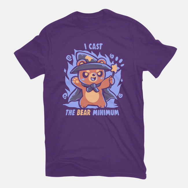 I Cast The BEAR Minimum-Womens-Basic-Tee-TechraNova