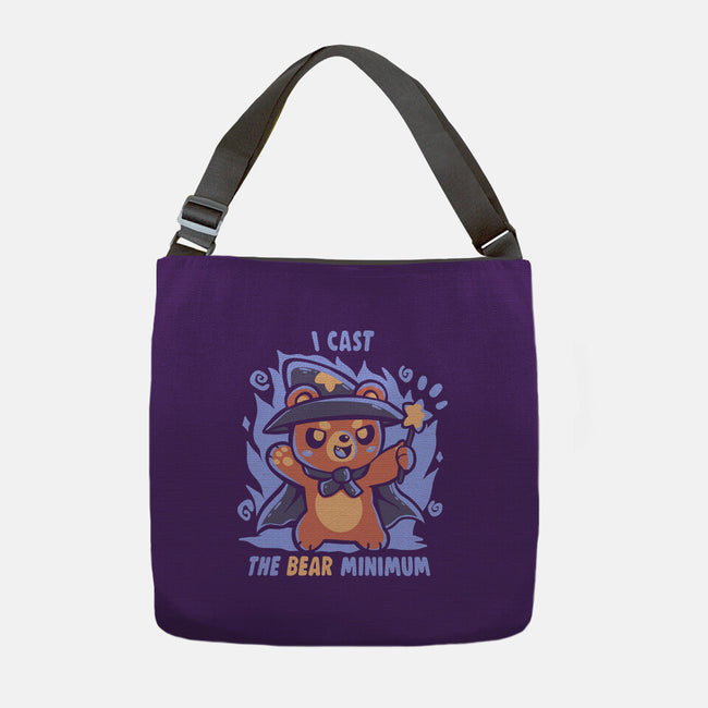 I Cast The BEAR Minimum-None-Adjustable Tote-Bag-TechraNova
