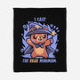 I Cast The BEAR Minimum-None-Fleece-Blanket-TechraNova