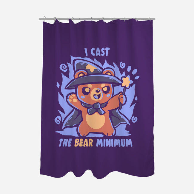 I Cast The BEAR Minimum-None-Polyester-Shower Curtain-TechraNova