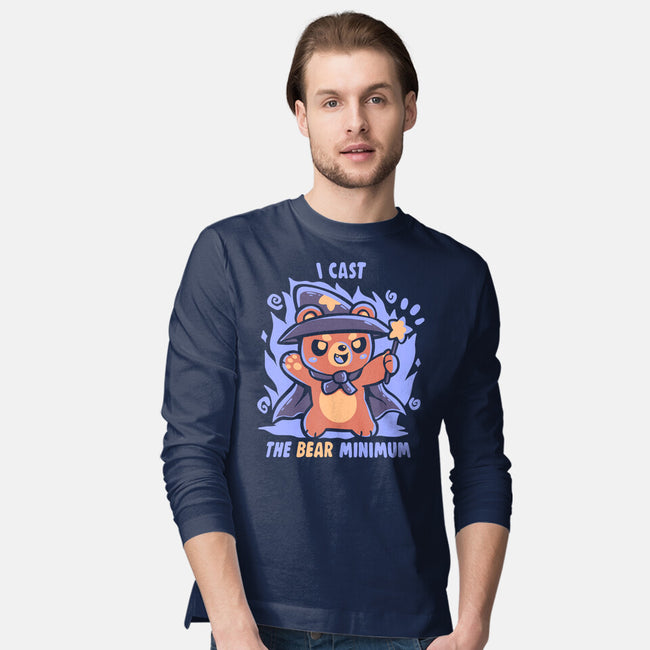 I Cast The BEAR Minimum-Mens-Long Sleeved-Tee-TechraNova