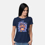 I Cast The BEAR Minimum-Womens-Basic-Tee-TechraNova