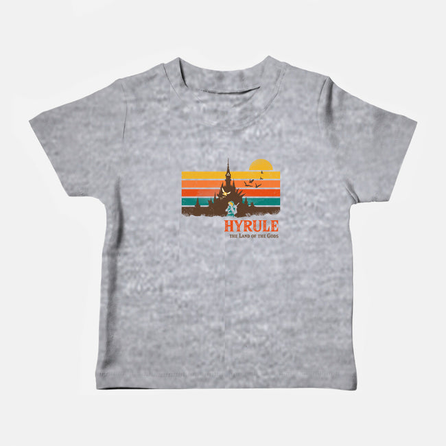 The Land Of Gods-Baby-Basic-Tee-dandingeroz