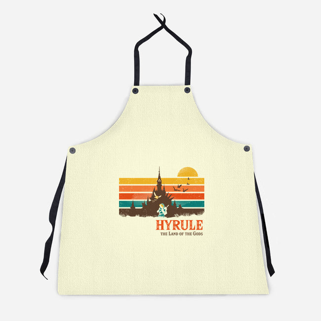 The Land Of Gods-Unisex-Kitchen-Apron-dandingeroz