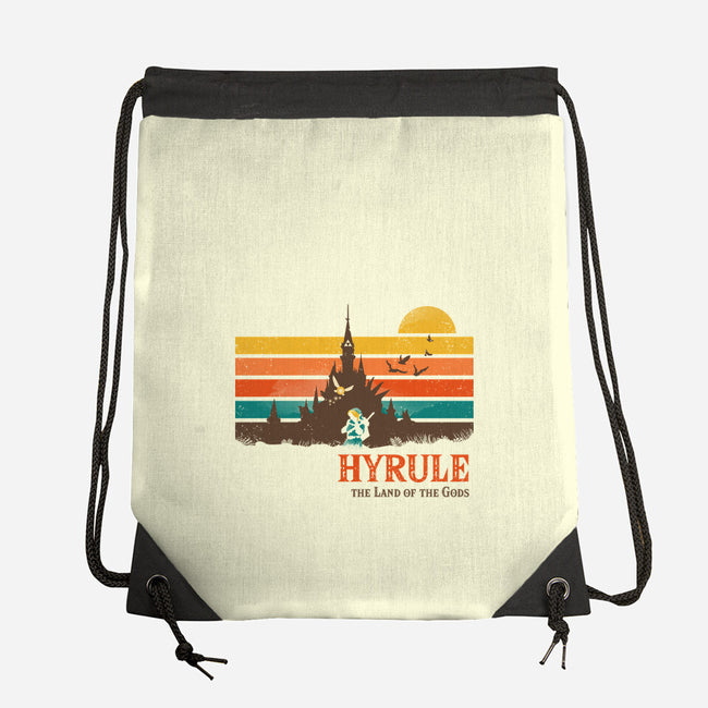 The Land Of Gods-None-Drawstring-Bag-dandingeroz