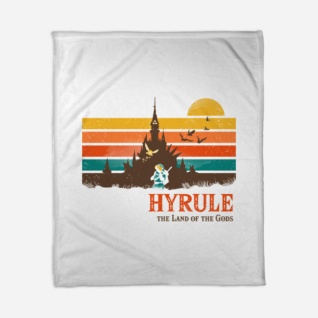 The Land Of Gods-None-Fleece-Blanket-dandingeroz