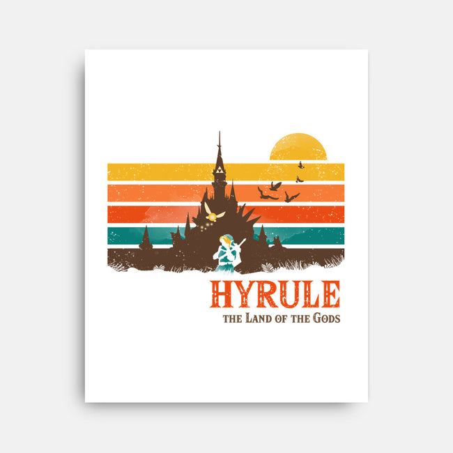 The Land Of Gods-None-Stretched-Canvas-dandingeroz