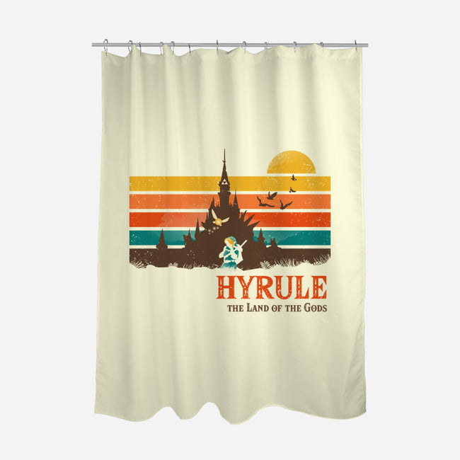 The Land Of Gods-None-Polyester-Shower Curtain-dandingeroz