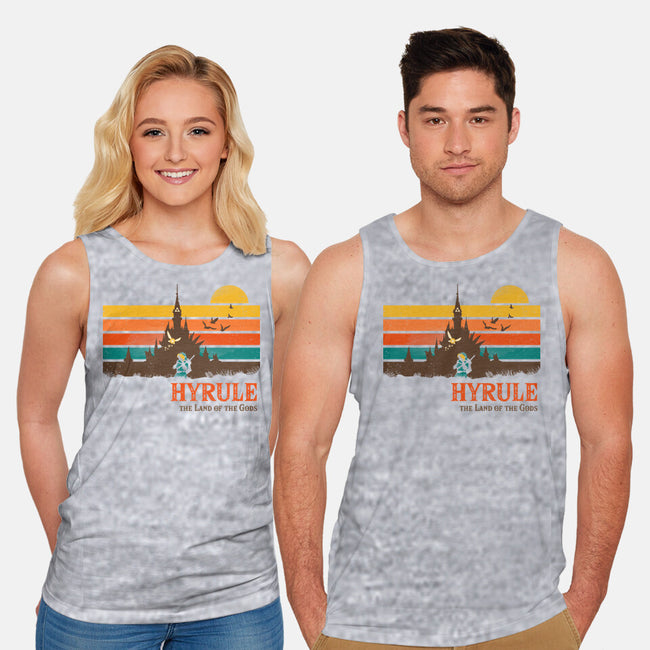 The Land Of Gods-Unisex-Basic-Tank-dandingeroz