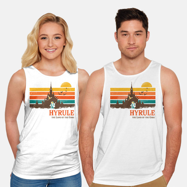 The Land Of Gods-Unisex-Basic-Tank-dandingeroz