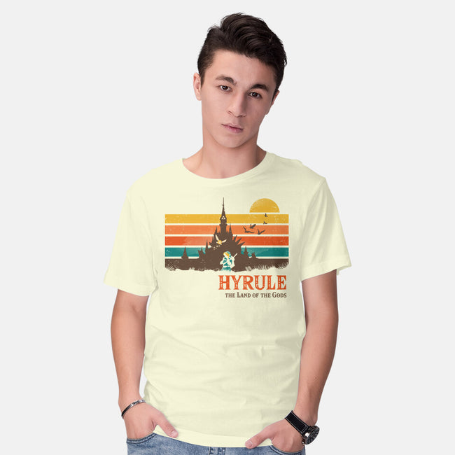 The Land Of Gods-Mens-Basic-Tee-dandingeroz
