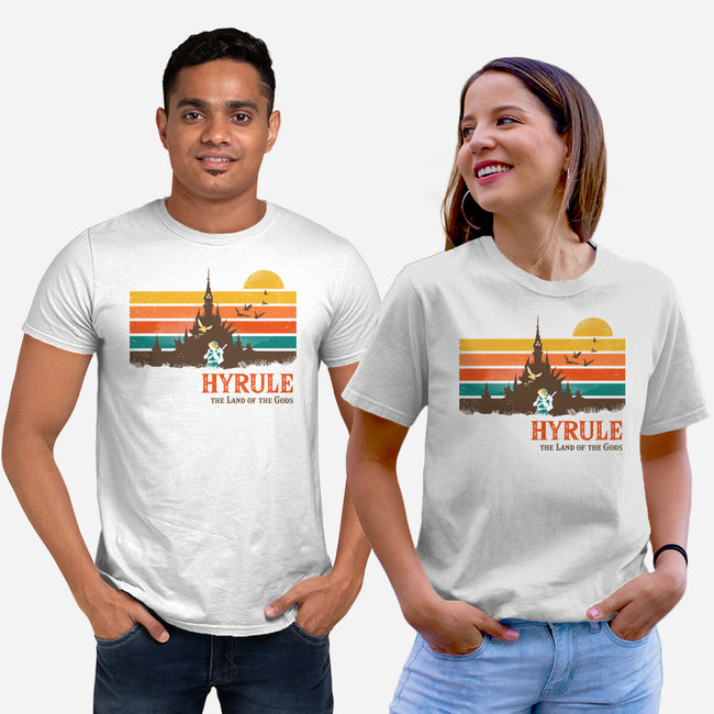 The Land Of Gods-Unisex-Basic-Tee-dandingeroz