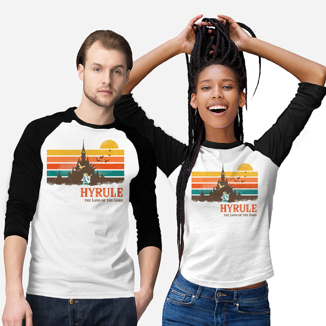 The Land Of Gods-Unisex-Baseball-Tee-dandingeroz