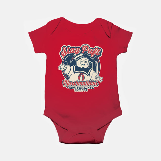 Stay Puft Marshmallows-Baby-Basic-Onesie-SuperEdu